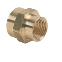PATRIOT BRASS FITTING&lt;BR&gt;1/2&quot; NPT FEMALE X 3/8&quot; NPT FEMALE REDUCER